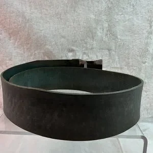 Accessories | New European Leather Belt In Grey With A 
